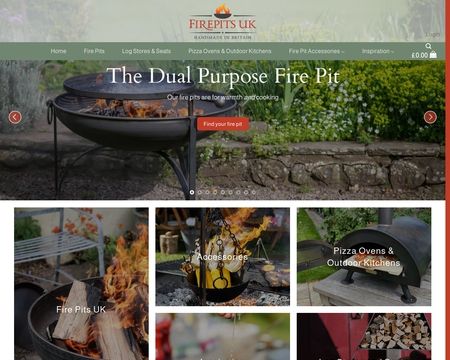 website thubmnail of FirePits UK