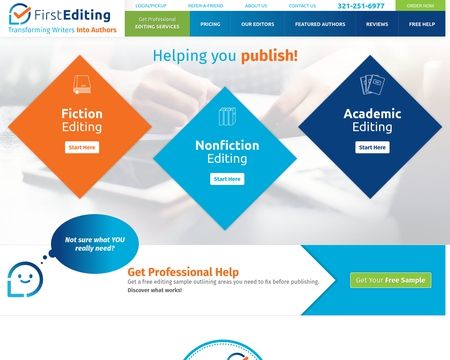 website thubmnail of First Editing