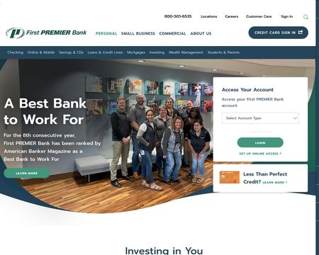 website thubmnail of Firstpremierbank