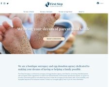Thumbnail of Firststepsurrogacy.com