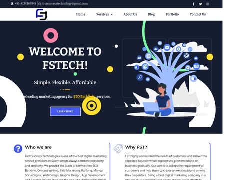 website thubmnail of Firstsuccesstechnologies.in
