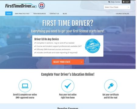 website thubmnail of Firsttimedriver