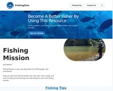 Thumbnail of Fishingsize.com