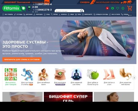 website thubmnail of Fitfarmix.com.ua