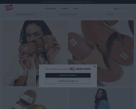 website thubmnail of FitFlop