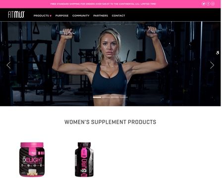 website thubmnail of FitMiss