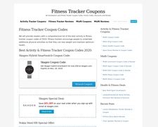 Thumbnail of Fitness Tracker Coupons