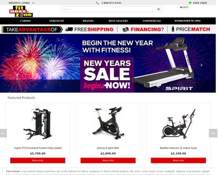 website thubmnail of FitnessZone