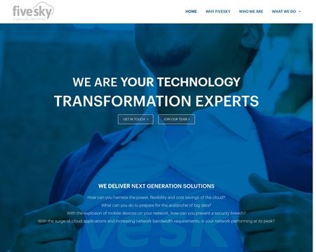 website thubmnail of Fivesky