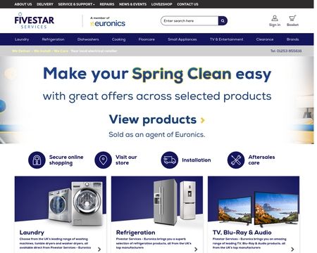website thubmnail of FiveStarServices