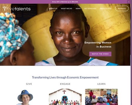 website thubmnail of Five Talents