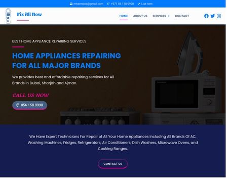 website thubmnail of Fixallnow