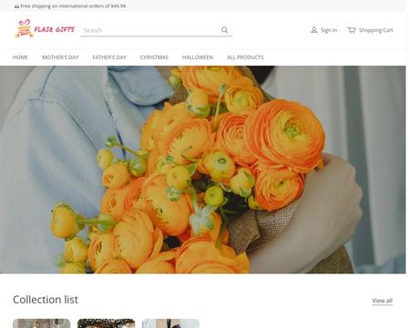 website thubmnail of Flairgifts