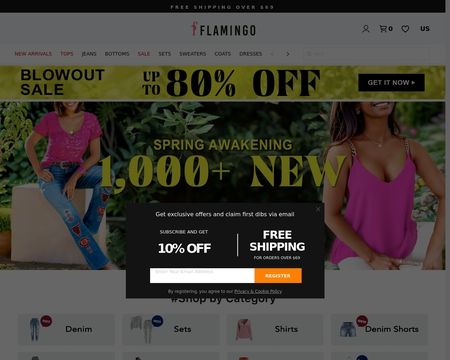 website thubmnail of Flamingo