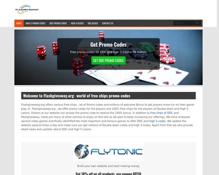 website thubmnail of Flashgiveaway.org