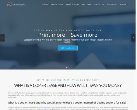 website thubmnail of Flatratecopiers