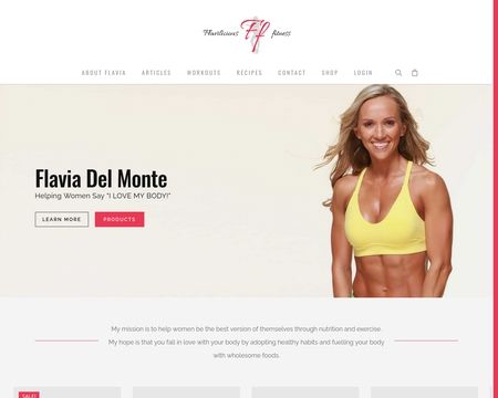website thubmnail of Flavia Del Monte