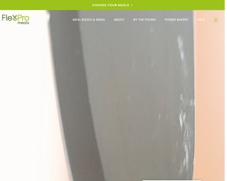 website thubmnail of Flex Pro Meals