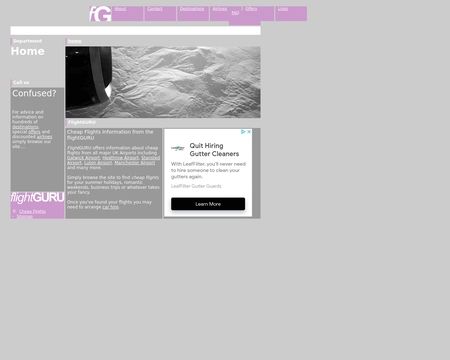 website thubmnail of FlightGuru UK