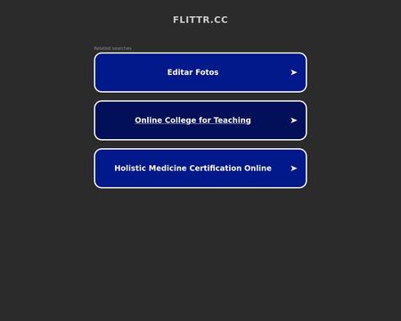 website thubmnail of Flittr.cc
