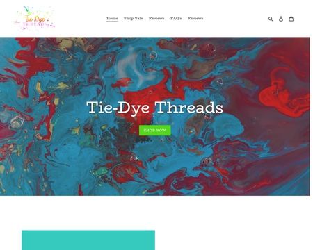 website thubmnail of Tie-Dye Threads