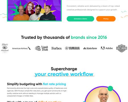 website thubmnail of Flocksy