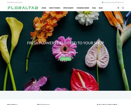 website thubmnail of Floral Tab