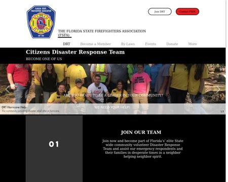 website thubmnail of Floridastatefirefightersassociation