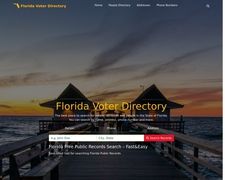 Thumbnail of Floridavoterdirectory.com