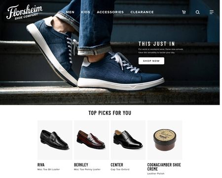 website thubmnail of Florsheim