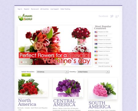 Flowers2World