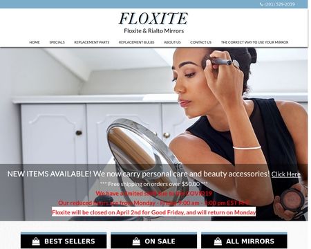website thubmnail of Floxite Mirrors