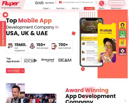 website thubmnail of Fluper