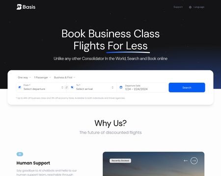 website thubmnail of Flybasis