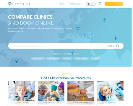 website thubmnail of Flymedi