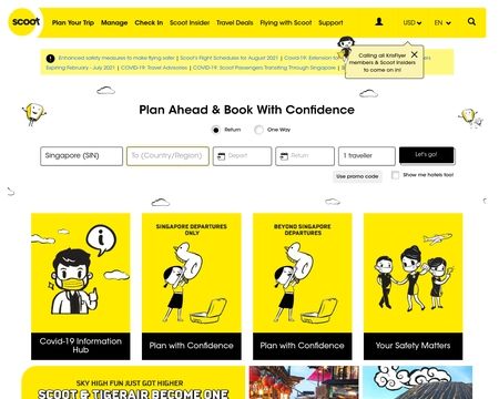 website thubmnail of FlyScoot