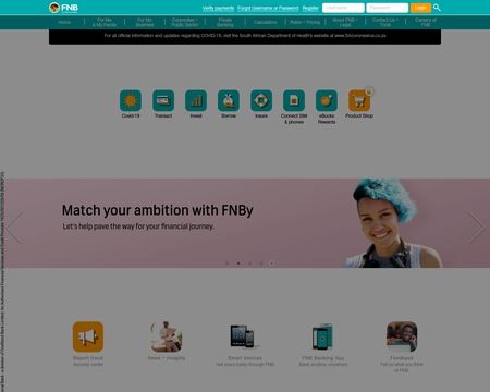 website thubmnail of First National Bank
