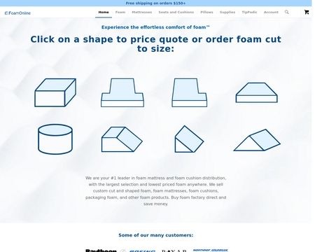 website thubmnail of Foam Online
