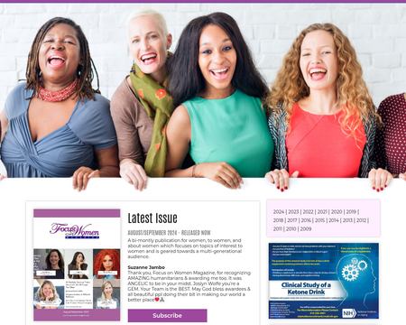 website thubmnail of Focusonwomenmagazine.net