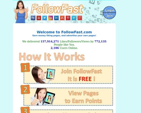 website thubmnail of FollowFast