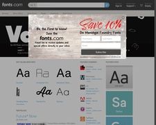 Thumbnail of Fonts.com