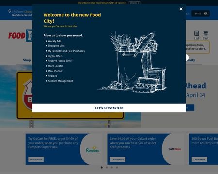 website thubmnail of Foodcity