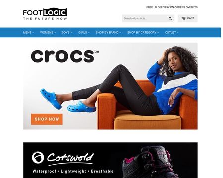 website thubmnail of Foot Logic