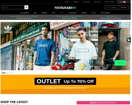 website thubmnail of Footasylum