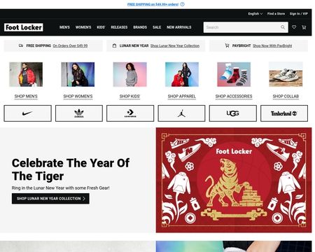 website thubmnail of Footlocker.ca