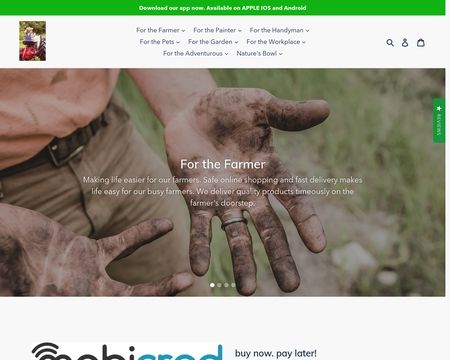 website thubmnail of For the Farmer
