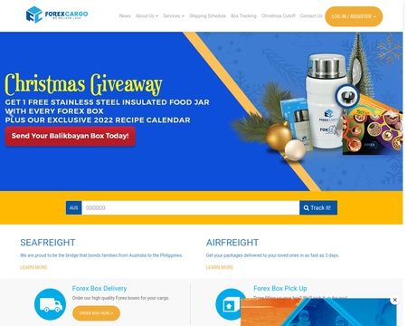 website thubmnail of Forex Cargo