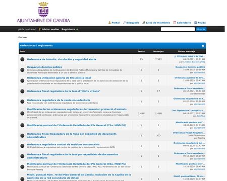 website thubmnail of Foro.gandia.org