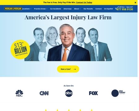 website thubmnail of Morgan & Morgan