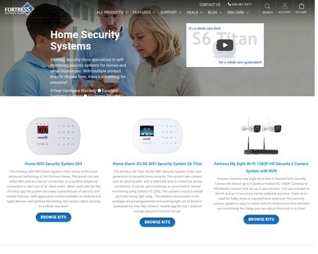 website thubmnail of Fortress Security Store